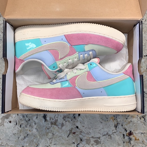 Air Force 1 Low ‘Spring Patchwork’ Size 11 - Picture 2 of 6